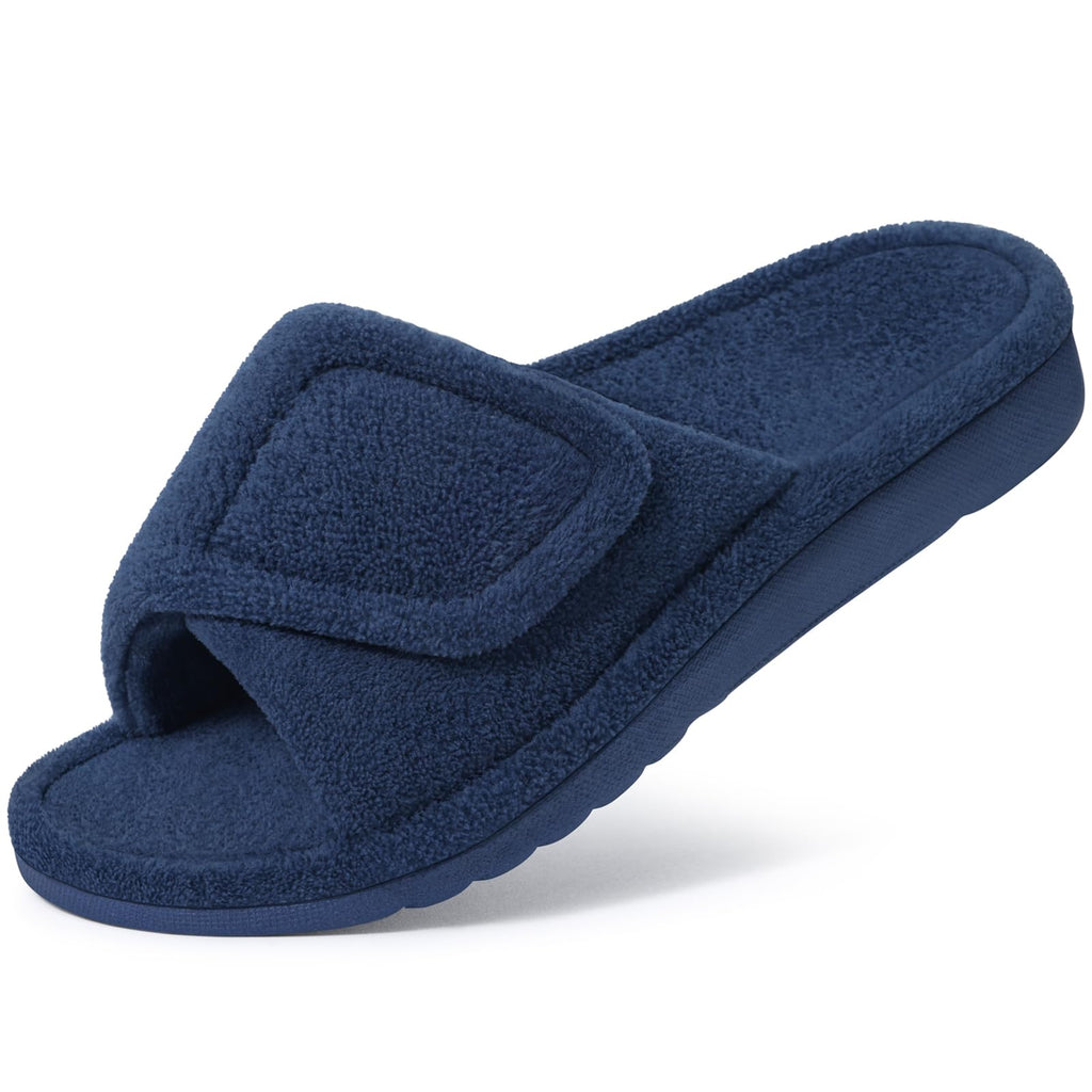 Unisex Orthopedic Slippers Arch Support Open Toe Shoes | Comfortable House Shoes Featuring Adjustable Straps, Cushioned Footbed and Soft Fit for Everyday Indoor and Outdoor Wear