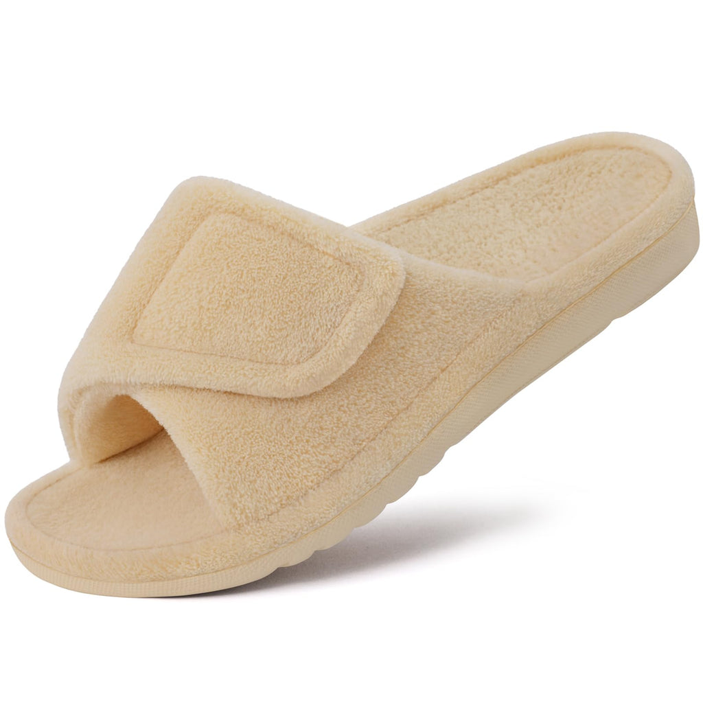 Unisex Orthopedic Slippers Arch Support Open Toe Shoes | Comfortable House Shoes Featuring Adjustable Straps, Cushioned Footbed and Soft Fit for Everyday Indoor and Outdoor Wear