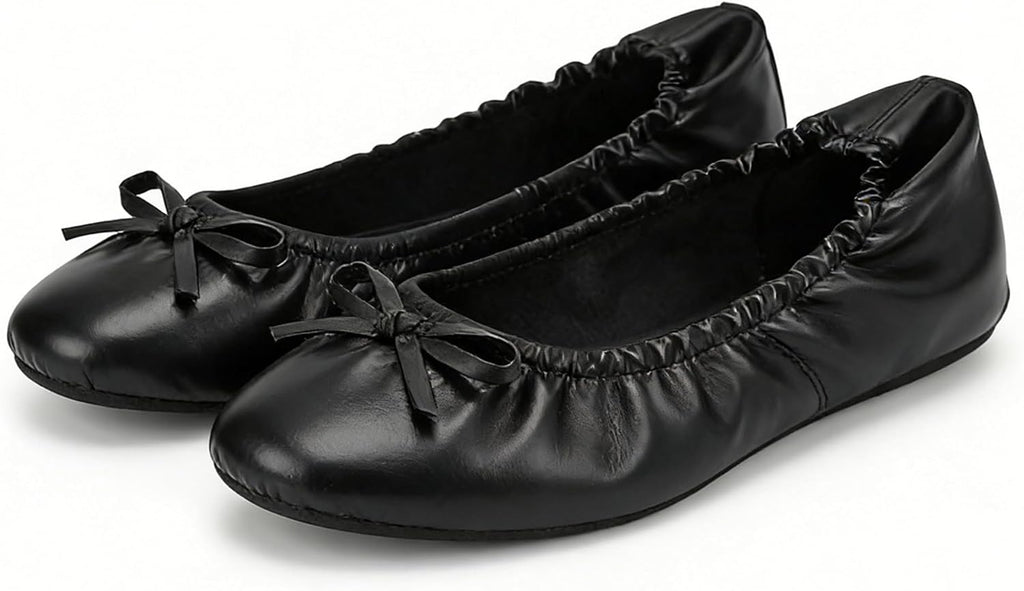 Women's Foldable Ballet Flats, Travel & Wedding Shoes, Fit in Your Purse
