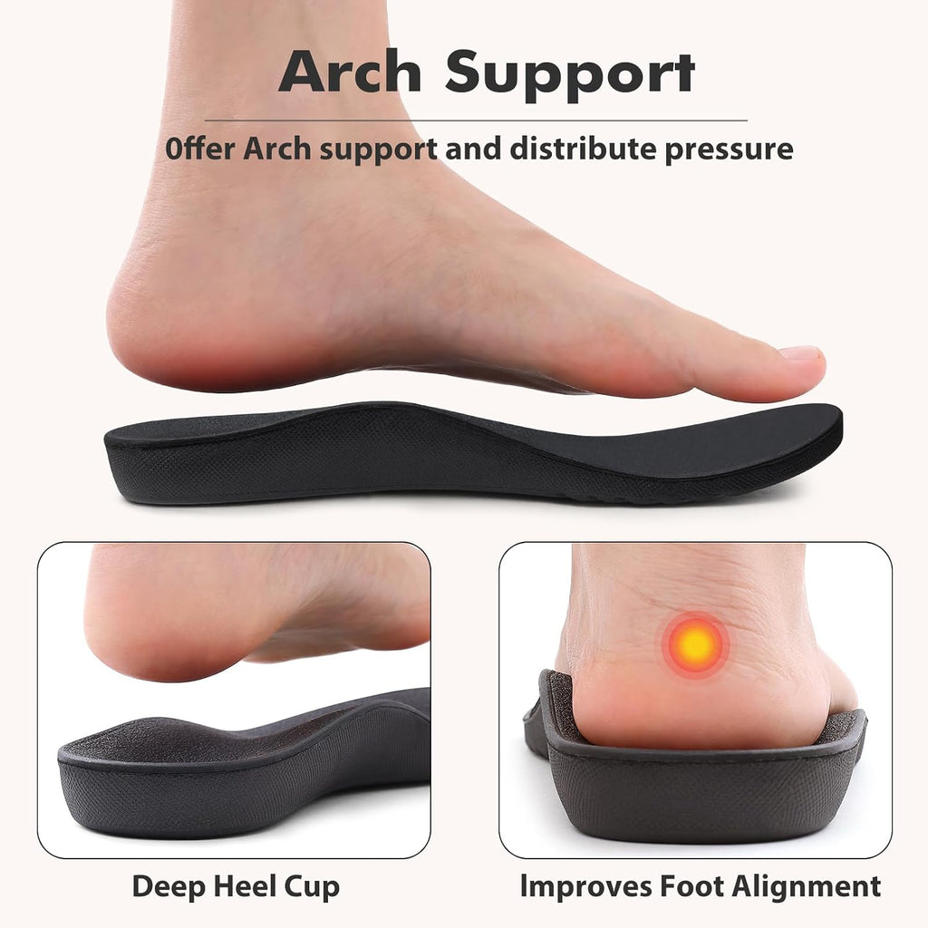 Unisex Orthopedic Slippers Arch Support Open Toe Shoes | Comfortable House Shoes Featuring Adjustable Straps, Cushioned Footbed and Soft Fit for Everyday Indoor and Outdoor Wear