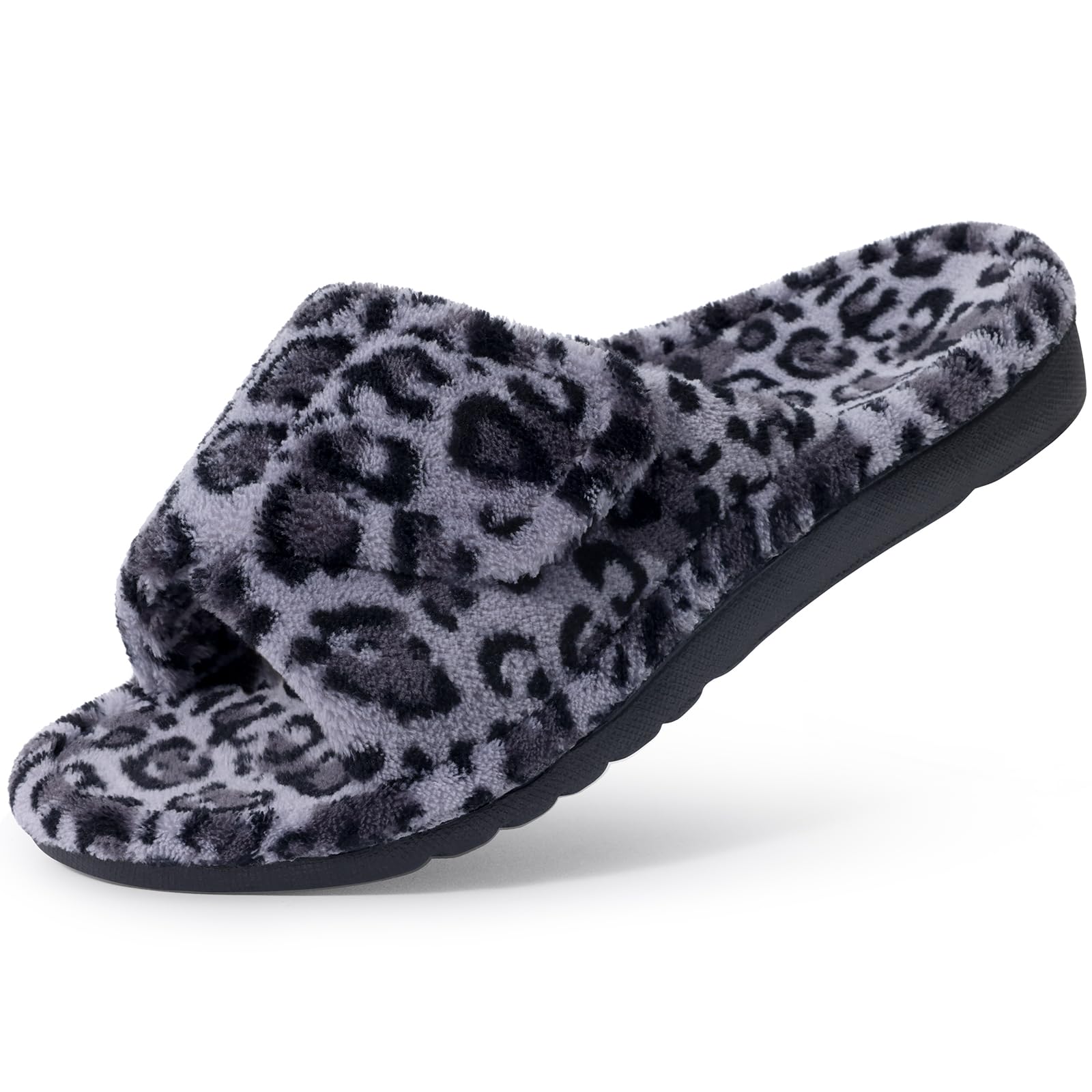 Unisex Orthopedic Slippers Arch Support Open Toe Shoes | Comfortable House Shoes Featuring Adjustable Straps, Cushioned Footbed and Soft Fit for Everyday Indoor and Outdoor Wear