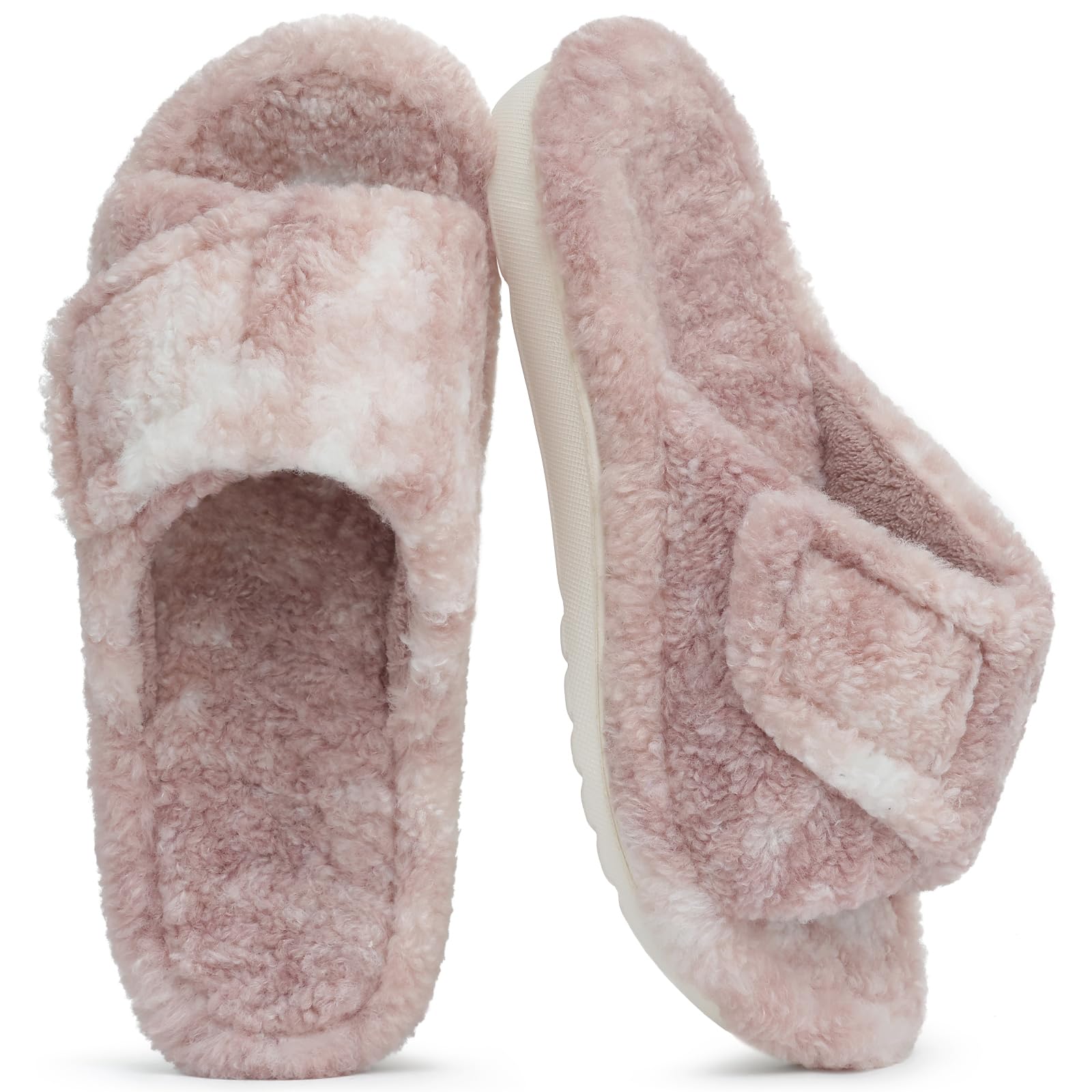 Unisex Orthopedic Slippers Arch Support Open Toe Shoes | Comfortable House Shoes Featuring Adjustable Straps, Cushioned Footbed and Soft Fit for Everyday Indoor and Outdoor Wear