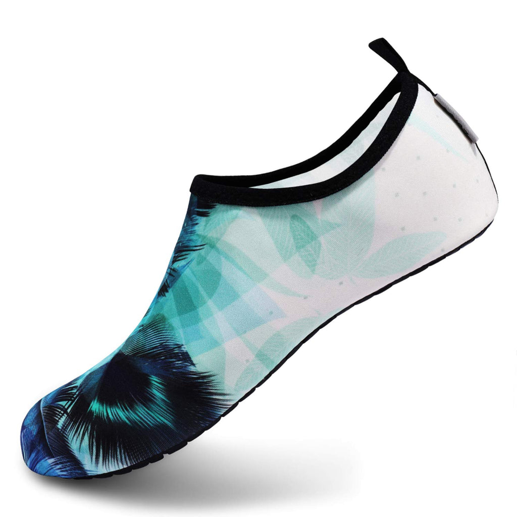 VIFUUR Water Shoes for Men Women Barefoot Quick Dry Aqua Socks Slip On | Lightweight, Breathable Upper, Flexible Sole, Drainage Design, Easy Slip-On Fit for Water Activities