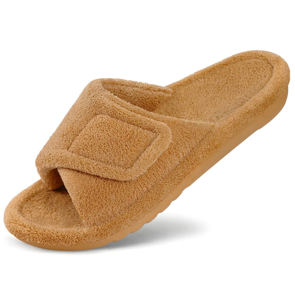 Unisex Orthopedic Slippers Arch Support Open Toe Shoes | Comfortable House Shoes Featuring Adjustable Straps, Cushioned Footbed and Soft Fit for Everyday Indoor and Outdoor Wear