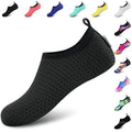 VIFUUR Water Shoes for Men Women Barefoot Quick Dry Aqua Socks Slip On | Lightweight, Breathable Upper, Flexible Sole, Drainage Design, Easy Slip-On Fit for Water Activities
