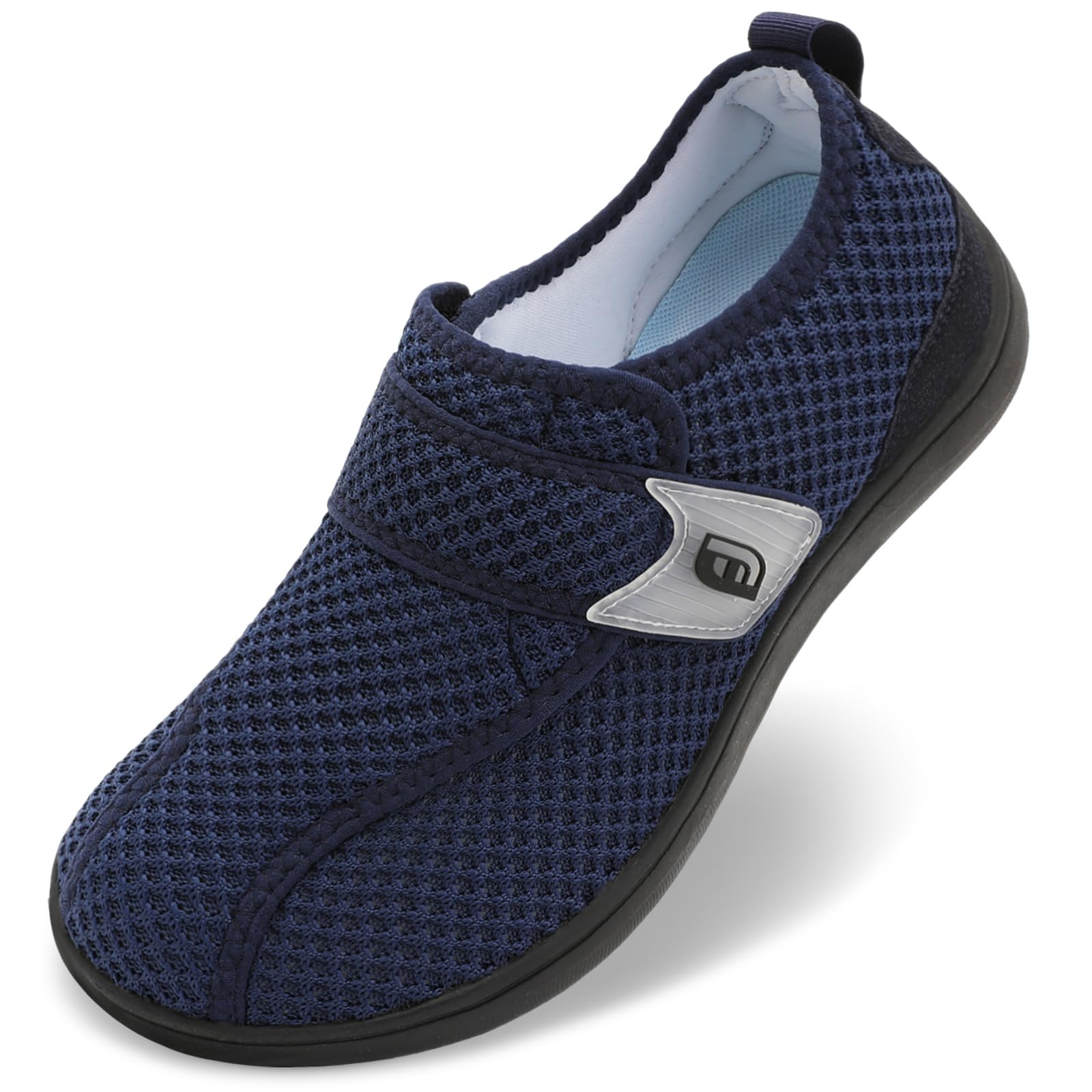 JOINFREE Diabetic Wide Walking Shoes Adjustable Upper for Women and Men | Wide Toe Box, Easy Entry, Zero Drop Non Slip Sole, Breathable Upper, Daily Wear, Swollen Feet, Edema, High Instep, Elderly