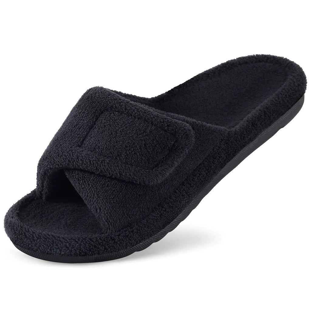Unisex Orthopedic Slippers Arch Support Open Toe Shoes | Comfortable House Shoes Featuring Adjustable Straps, Cushioned Footbed and Soft Fit for Everyday Indoor and Outdoor Wear