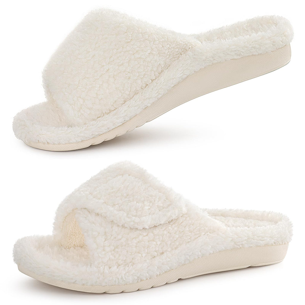 Unisex Orthopedic Slippers Arch Support Open Toe Shoes | Comfortable House Shoes Featuring Adjustable Straps, Cushioned Footbed and Soft Fit for Everyday Indoor and Outdoor Wear