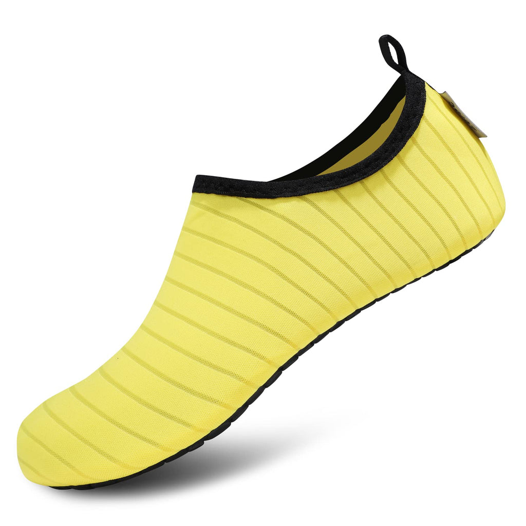 VIFUUR Water Shoes for Men Women Barefoot Quick Dry Aqua Socks Slip On | Lightweight, Breathable Upper, Flexible Sole, Drainage Design, Easy Slip-On Fit for Water Activities