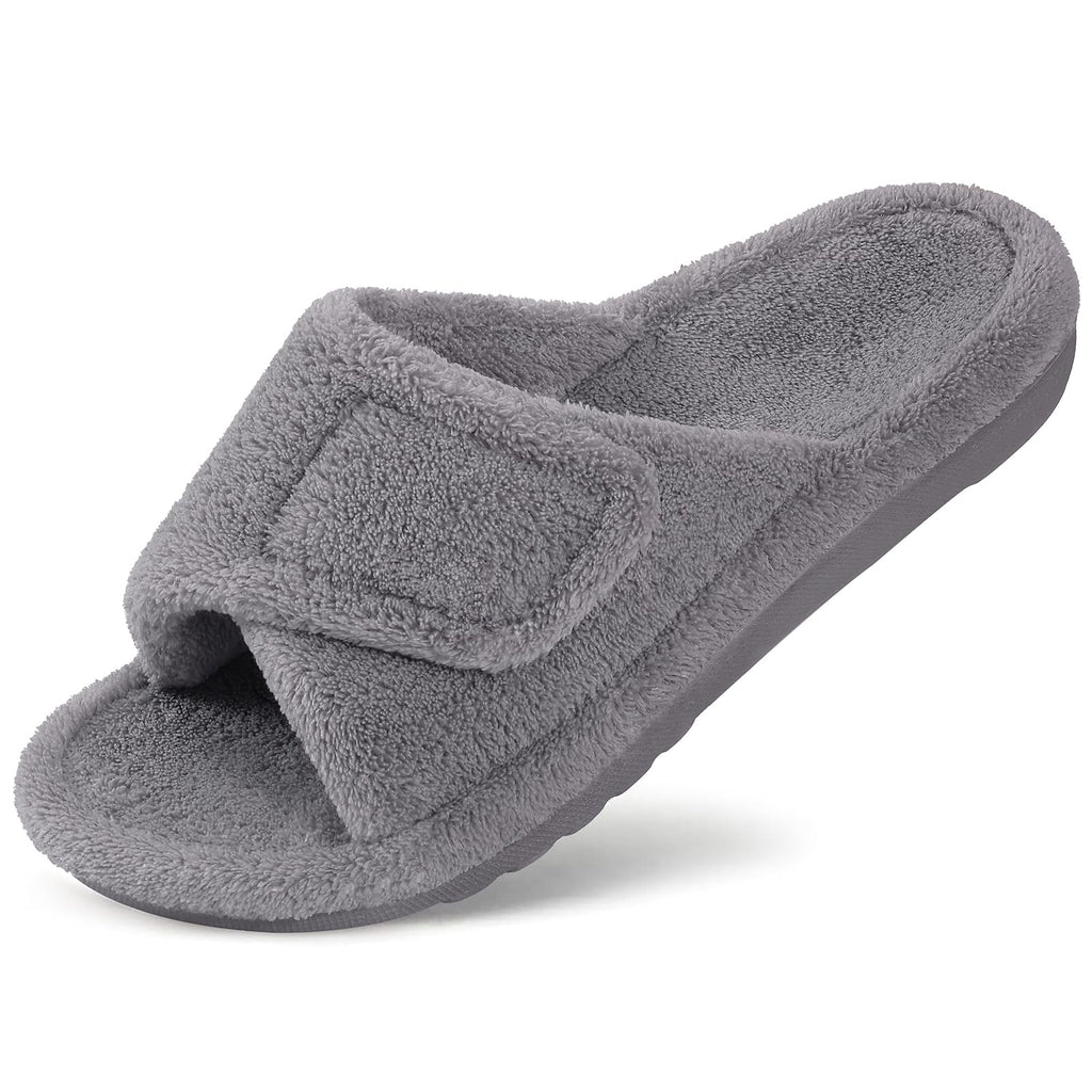 Unisex Orthopedic Slippers Arch Support Open Toe Shoes | Comfortable House Shoes Featuring Adjustable Straps, Cushioned Footbed and Soft Fit for Everyday Indoor and Outdoor Wear