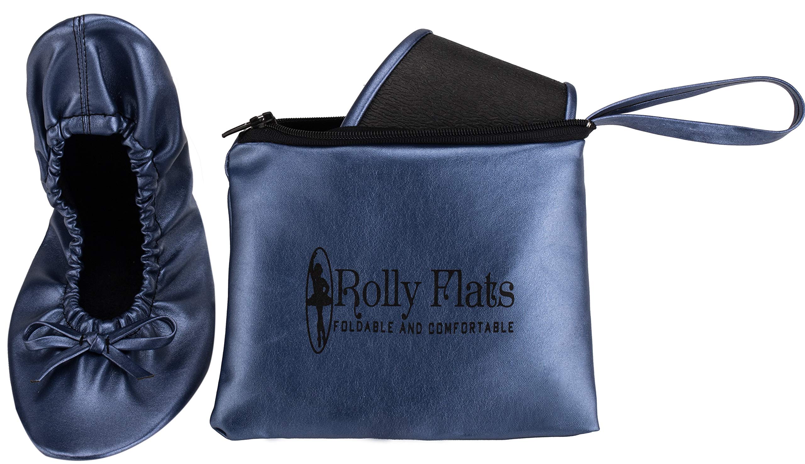Women's Foldable Ballet Flats, Travel & Wedding Shoes, Fit in Your Purse
