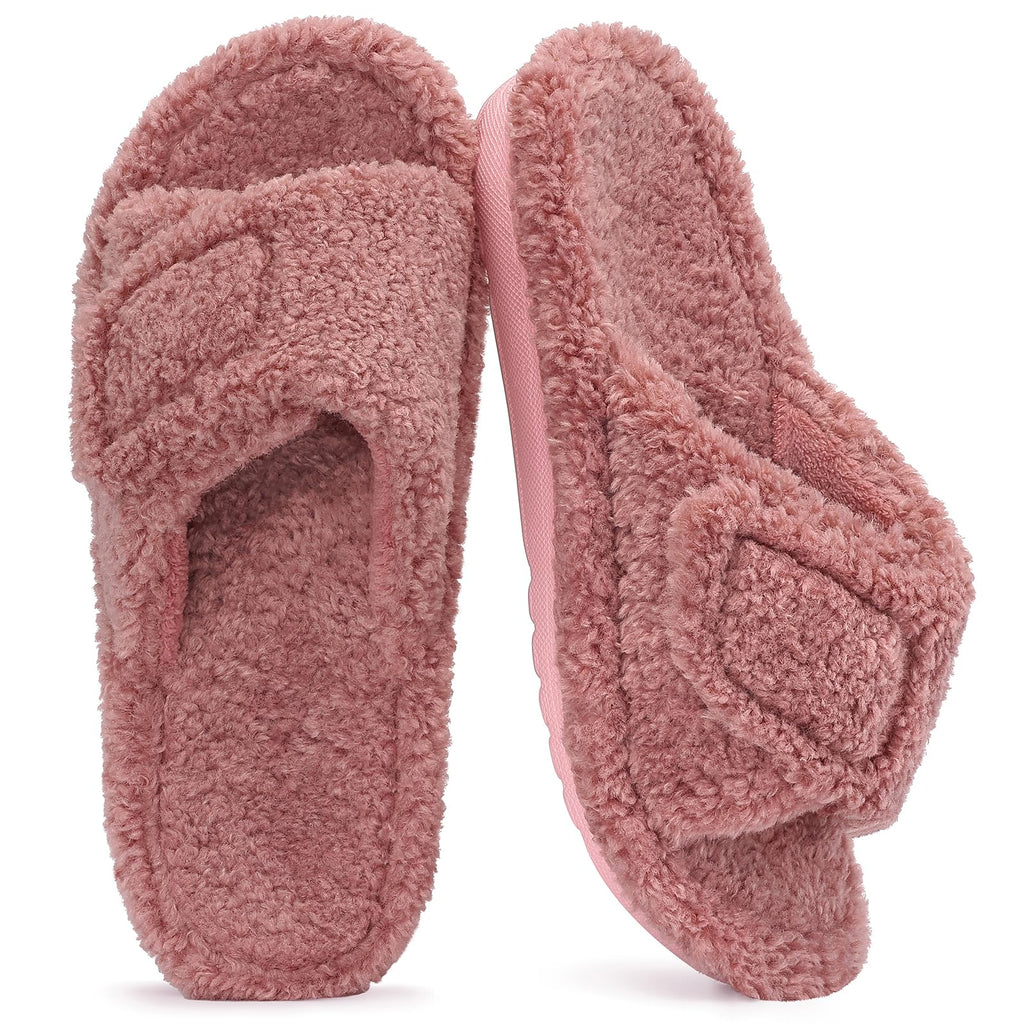Unisex Orthopedic Slippers Arch Support Open Toe Shoes | Comfortable House Shoes Featuring Adjustable Straps, Cushioned Footbed and Soft Fit for Everyday Indoor and Outdoor Wear