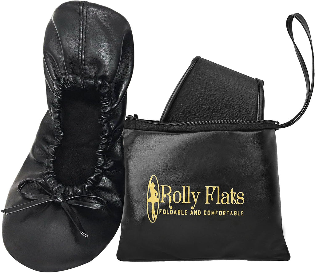 Women's Foldable Ballet Flats, Travel & Wedding Shoes, Fit in Your Purse