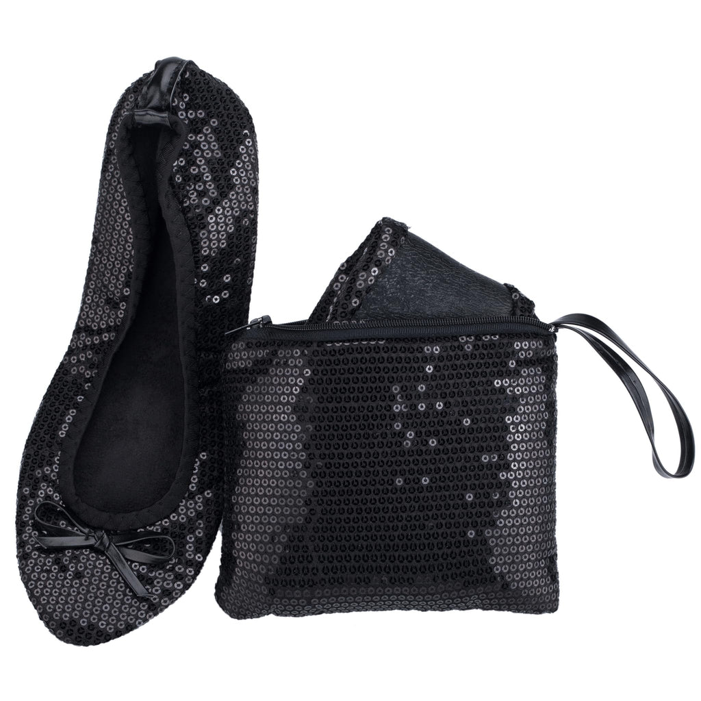 Women's Foldable Ballet Flats, Travel & Wedding Shoes, Fit in Your Purse