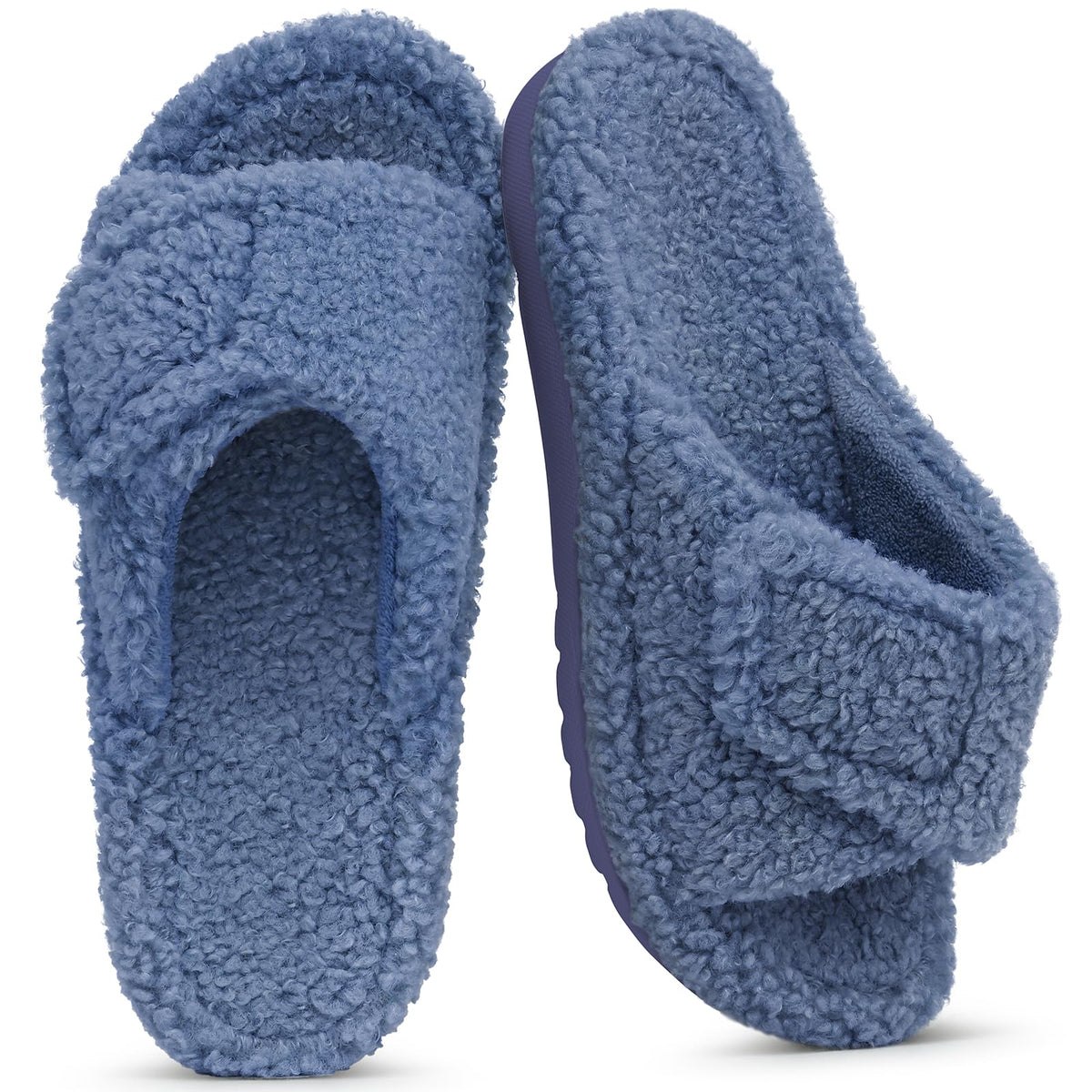 Unisex Orthopedic Slippers Arch Support Open Toe Shoes | Comfortable House Shoes Featuring Adjustable Straps, Cushioned Footbed and Soft Fit for Everyday Indoor and Outdoor Wear