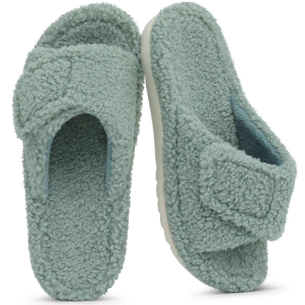 Unisex Orthopedic Slippers Arch Support Open Toe Shoes | Comfortable House Shoes Featuring Adjustable Straps, Cushioned Footbed and Soft Fit for Everyday Indoor and Outdoor Wear