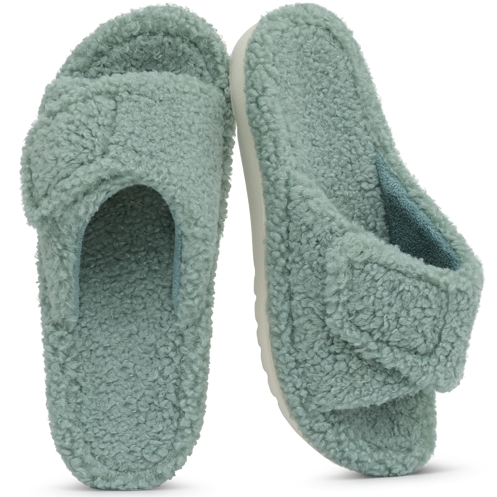 Unisex Orthopedic Slippers Arch Support Open Toe Shoes | Comfortable House Shoes Featuring Adjustable Straps, Cushioned Footbed and Soft Fit for Everyday Indoor and Outdoor Wear