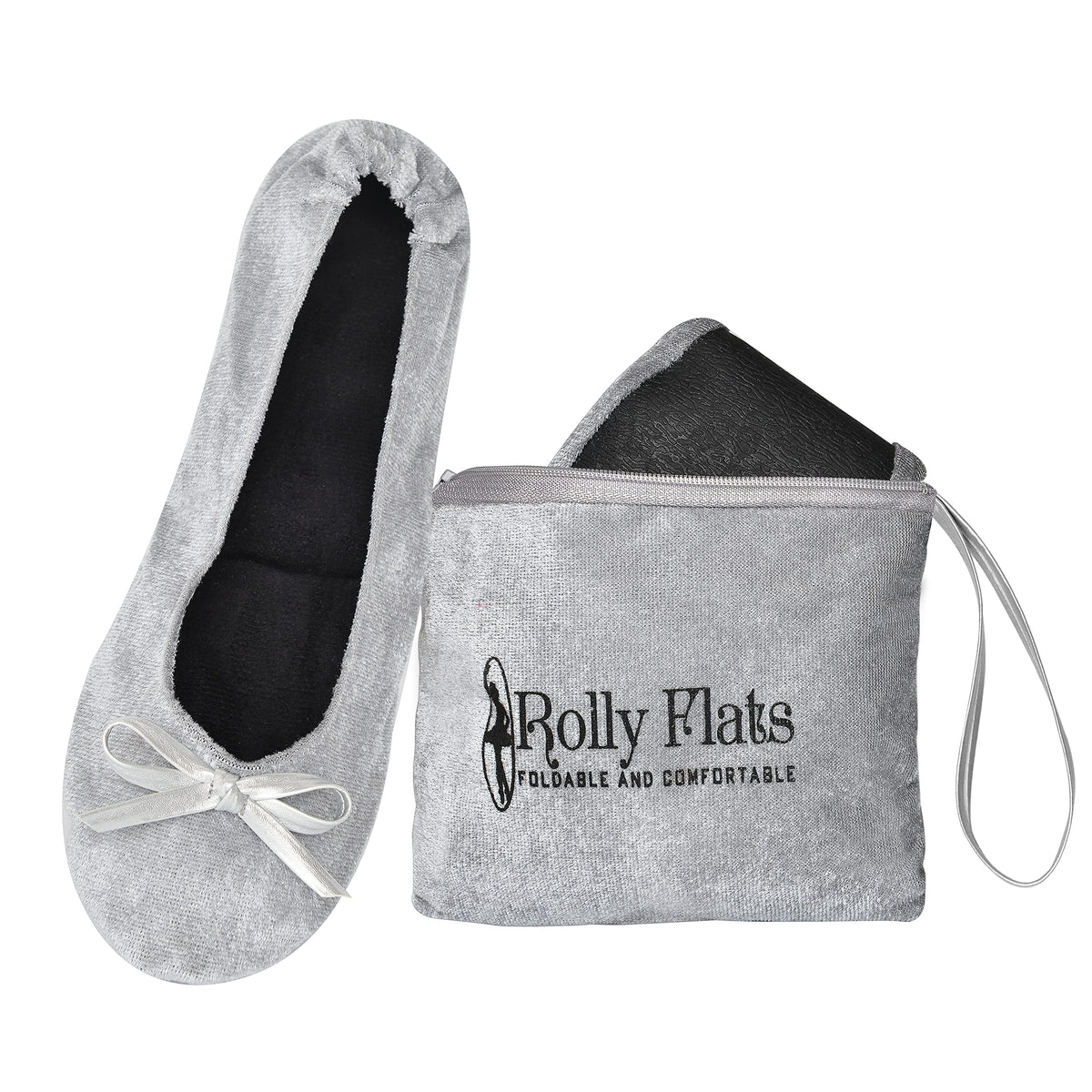 Women's Foldable Ballet Flats, Travel & Wedding Shoes, Fit in Your Purse