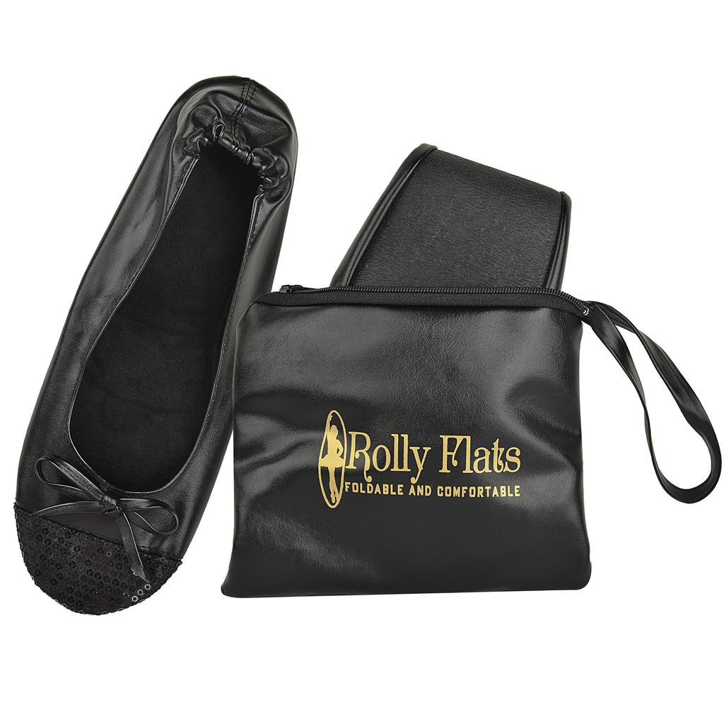 Women's Foldable Ballet Flats, Travel & Wedding Shoes, Fit in Your Purse
