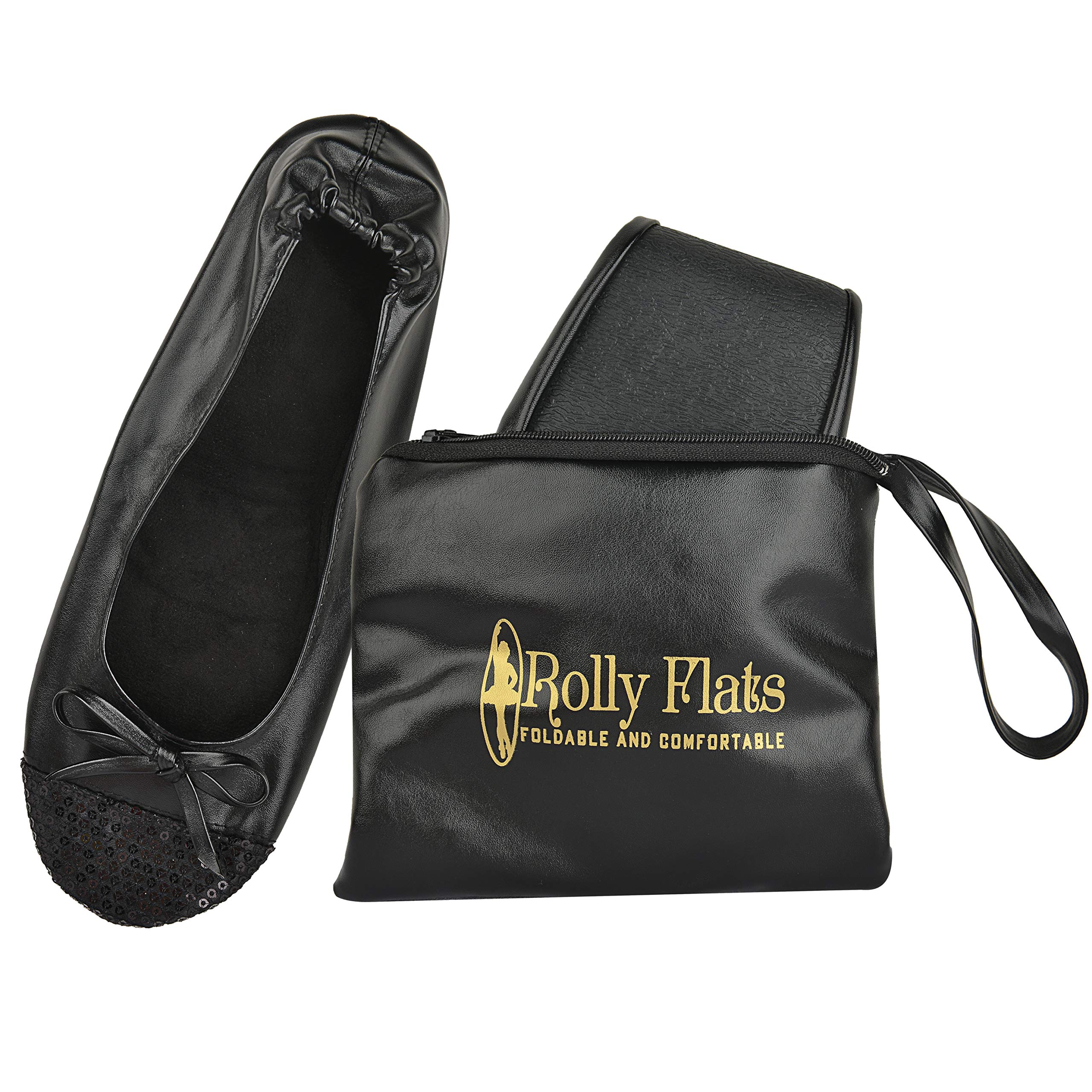 Women's Foldable Ballet Flats, Travel & Wedding Shoes, Fit in Your Purse