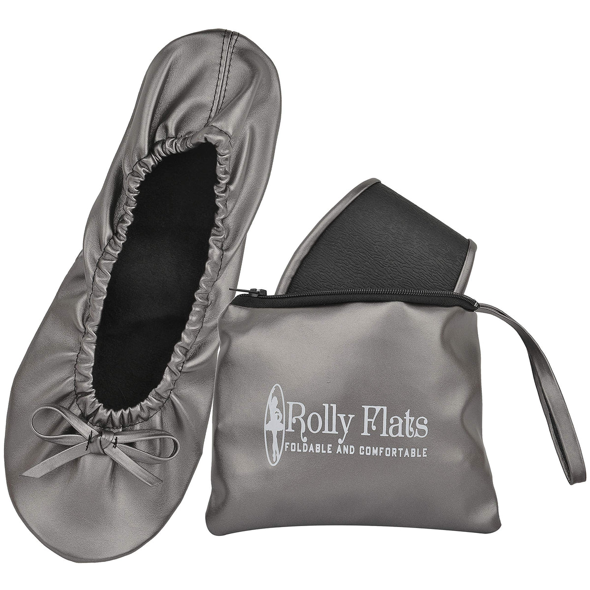 Women's Foldable Ballet Flats, Travel & Wedding Shoes, Fit in Your Purse